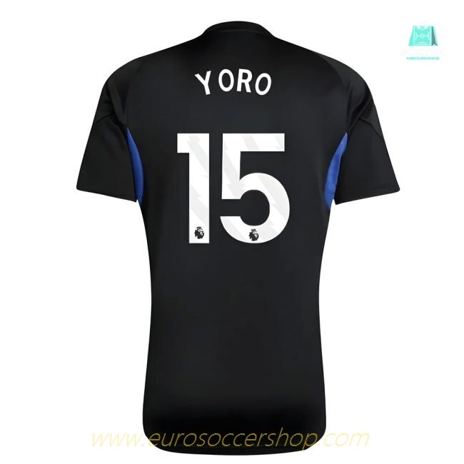 2025-2026 Man Utd EU Training Jersey (Black) - Kids (Yoro 15)