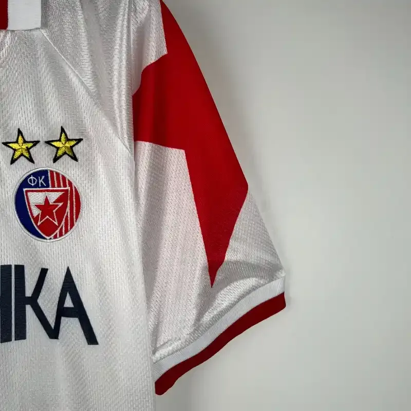 1995-1997 Red Star Belgrade Jersey retro kit