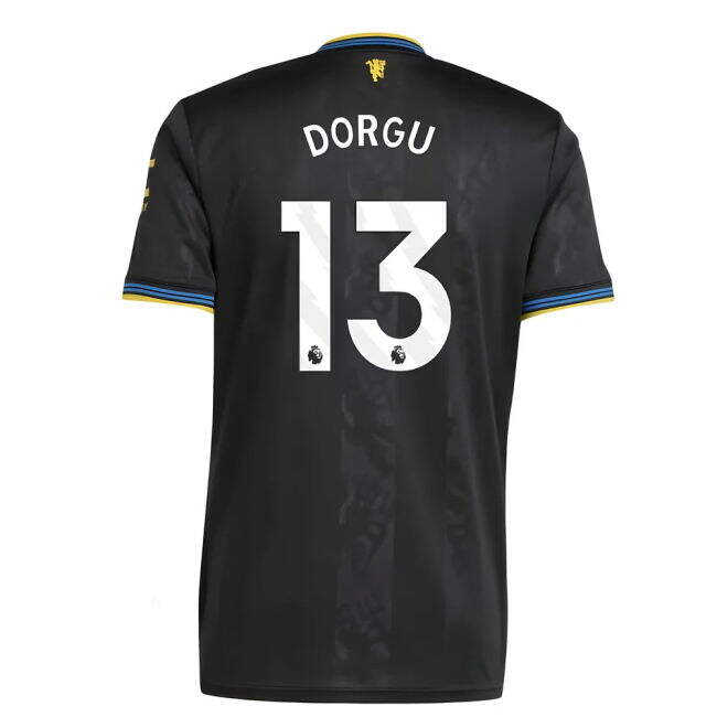 Affordable Replica Jersey 2025-2026 MUN Third Authentic Dorgu 13#357