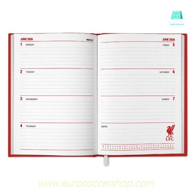 Liverpool FC Calendar & Diary Musical Gift Box 2026