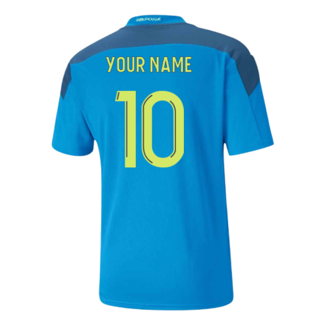 Value Pack 2020-2021 Marseille Third Shirt (Your Name) High-Quality Jersey