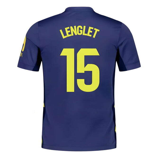 2025-2026 AM Away Football Shirt (Lenglet 15) Reinforced Seams