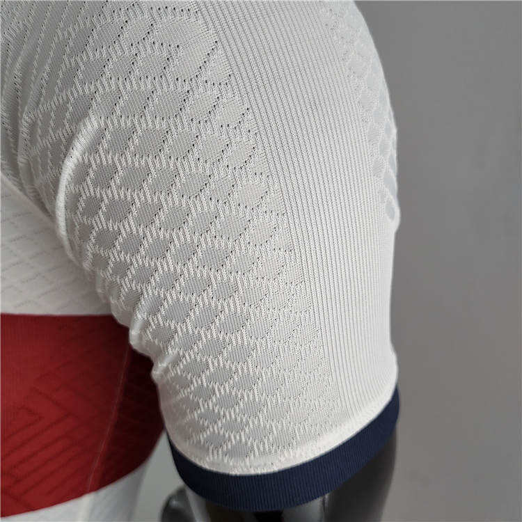 Portugal 2022 World Cup Away White Soccer Jersey Authentic Version -