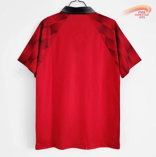 Manchester United season 96-98 Home Soccer Jersey