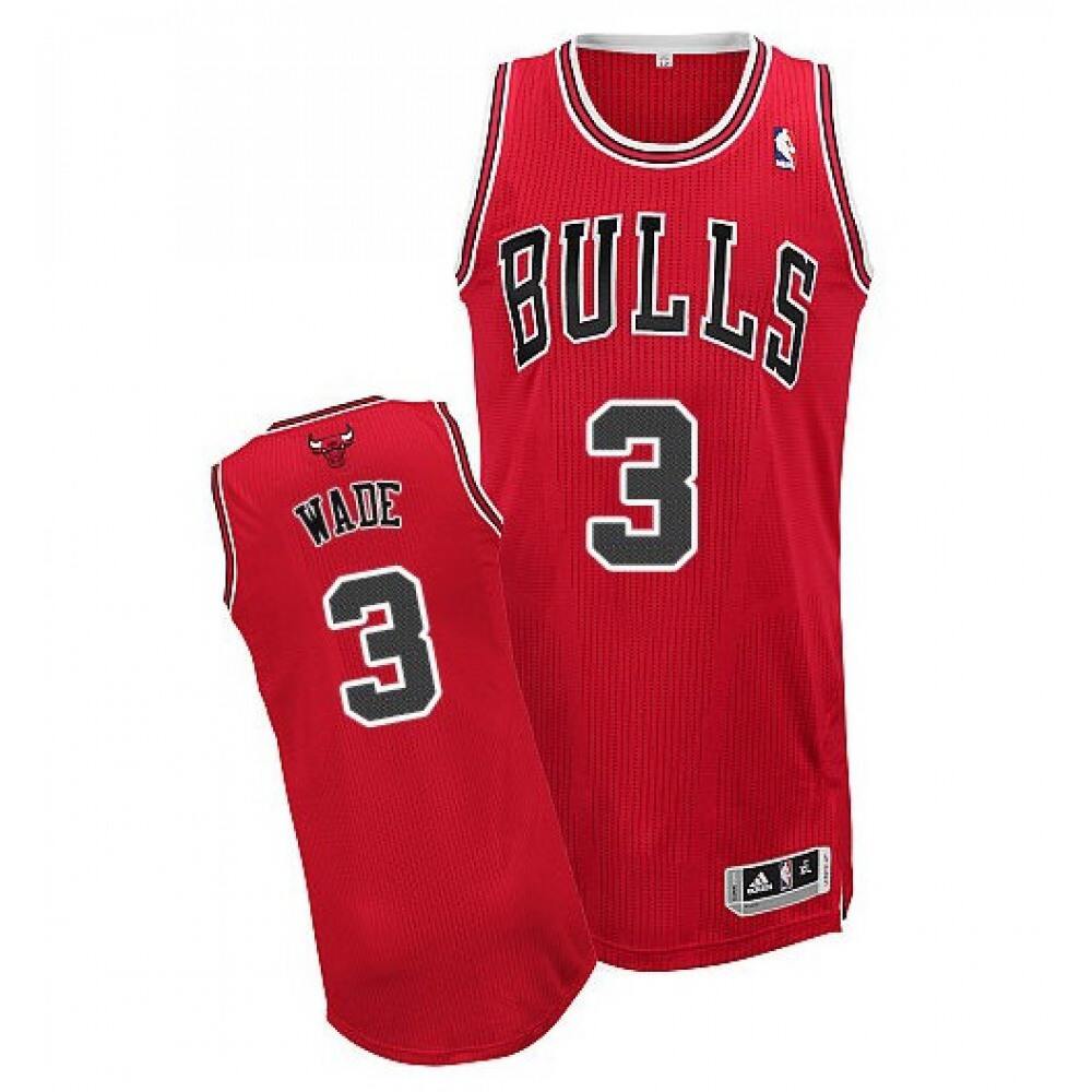 Pro Grade Chicago Bulls 3 Red Jersey - - Must-Have Jersey