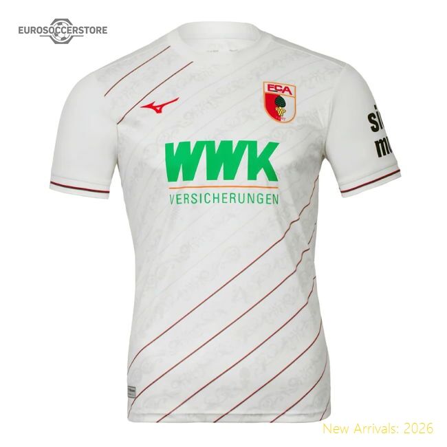 Excellent 2024-2025 Fc Augsburg Home Shirt - Excellent Value