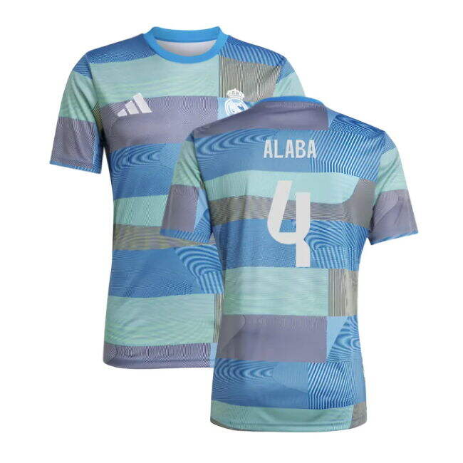 Alaba 4 Original 2025-2026 Real Madrid Spanish League Home Uniform