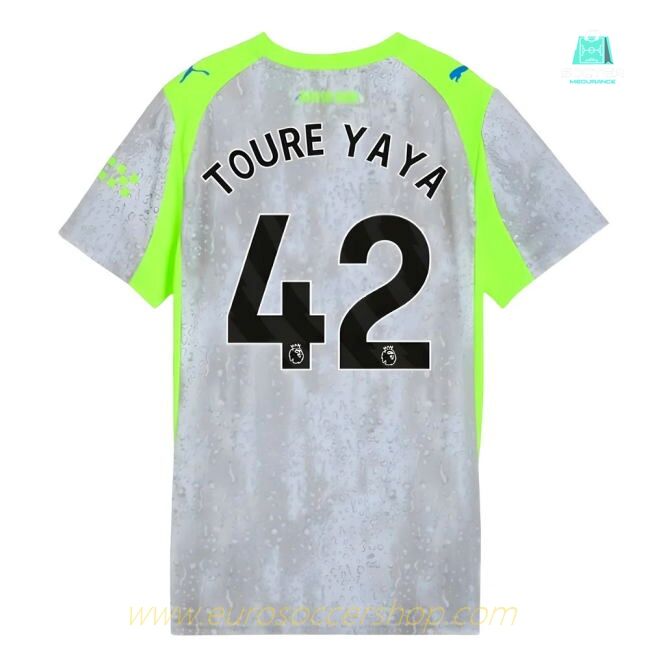 2025-2026 Man City Third Shirt (Womens) (Toure Yaya 42)