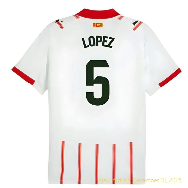 Shirt Real Madrid 2025-2026 Home - Durable & Great Deal (Lopez 5)