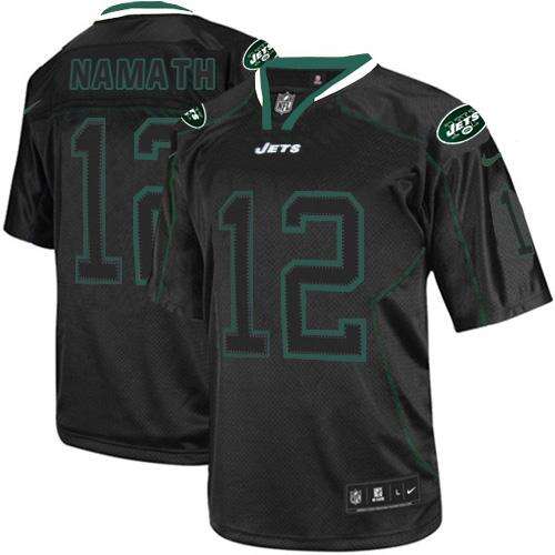 Authentic None #None Black Lights Out Elite NFL Jersey premium