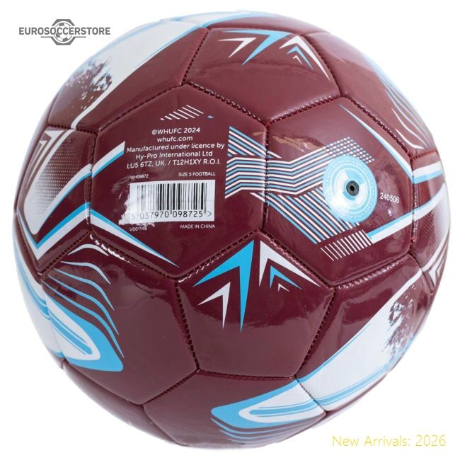 Official West Ham United Fc Turbine Football - Premium Quality Baby