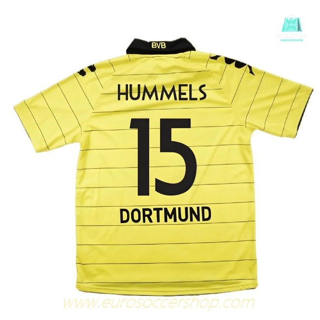 Borussia Dortmund 2010-11 Home Shirt ((Excellent) M) (Hummels 15)
