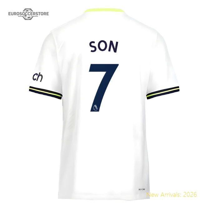 2022-2023 Premier League Team Home Luxury Jersey Son Heat Retention