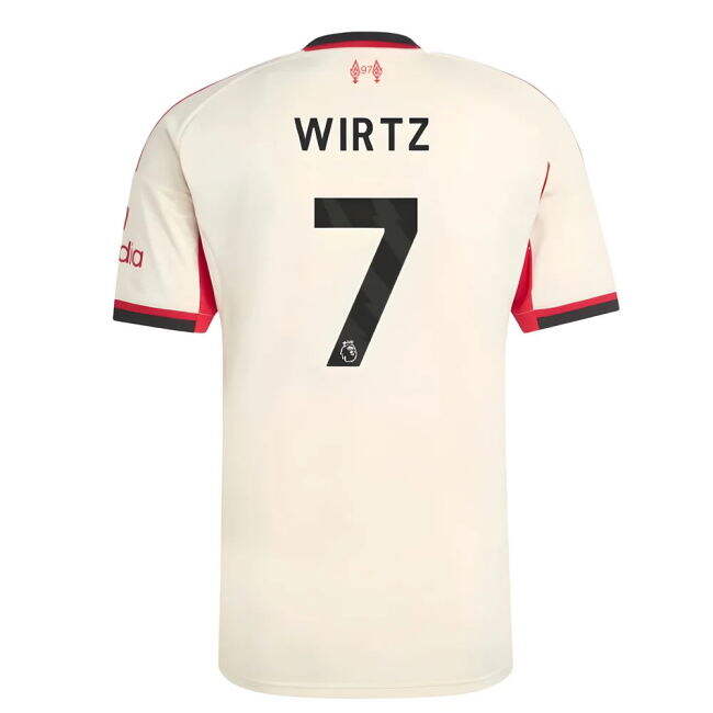 Adult 2025-2026 Liverpool Away Shirt (Wirtz 7)