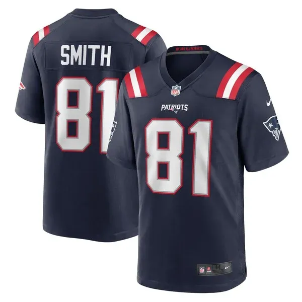 Performance New England Patriots Game Jersey - Premium Navy NFL Fan...