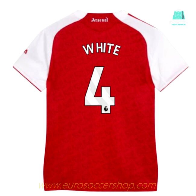 2025-2026 Arsenal Authentic Home Shirt (Womens) (White 4)