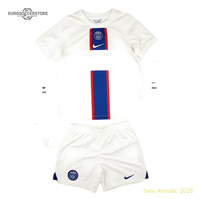Best-Selling Psg 2022-23 Third Mini Kit (Sb 4-5 Y) Mbappe #7 (Bnwt)