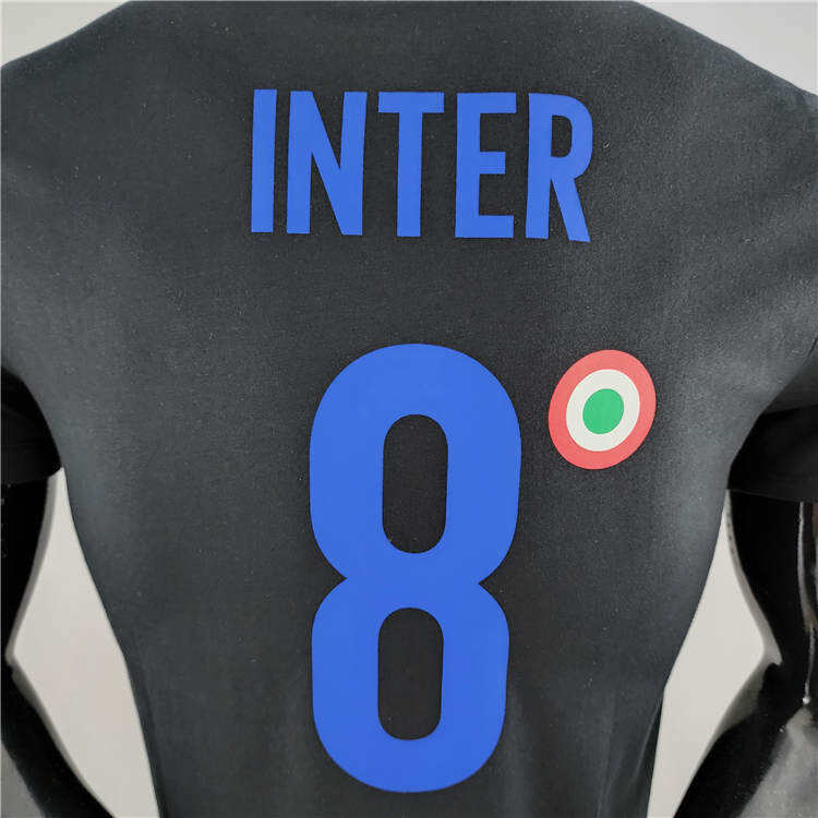 21-22 Inter Milan Champion Black T-Shirt - Official Replica 6728