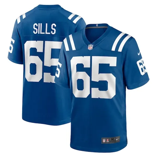 None Game NFL Jersey - Royal | Game-Day Football Apparel | NFL Footbal