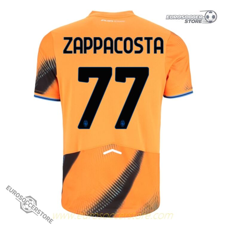 Atalanta's 25-26 Third Jersey with ZAPPACOSTA 77