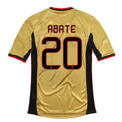 1314 AC Milan 20 Abate Third Golden Shirt - Official Replica 2768