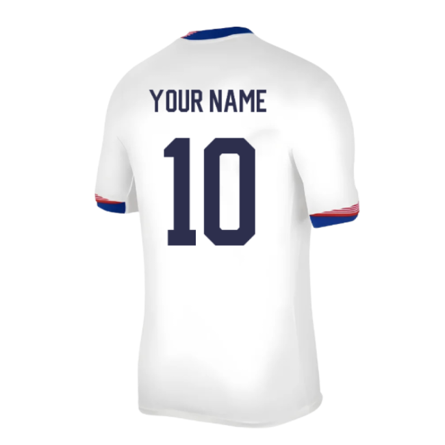 Great Deal USA 2024-2025 United States USA Home Shirt (Your Name)