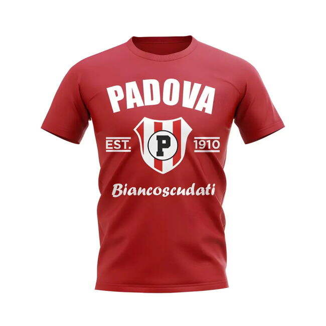 Padova Established Football T-Shirt (Red)