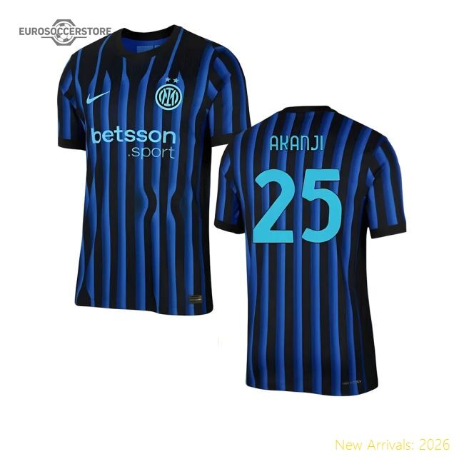 First-class 2025-2026 Inter Milan Home Authentic Dri-fit Adv Shirt