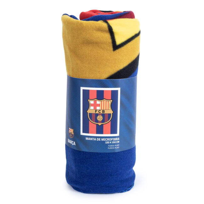 FC Barcelona Logo Fleece Blanket | Timeless Design | Performance