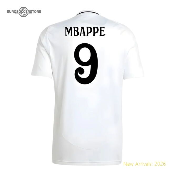 Elite 2024-2025 Real Madrid Home Kit (mbappe 9) - Unique Style
