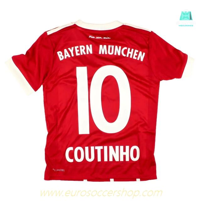 Bayern Munich 2017-18 Home Shirt (SB) Coutinho #10 (BNWT)