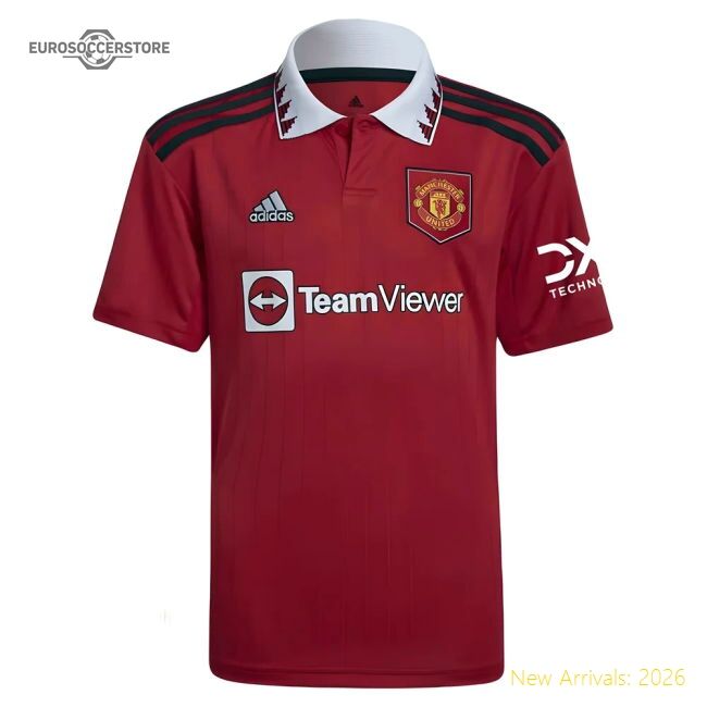 Authentic 2022-2023 Man Utd Home Shirt (kids) - Premium Quality