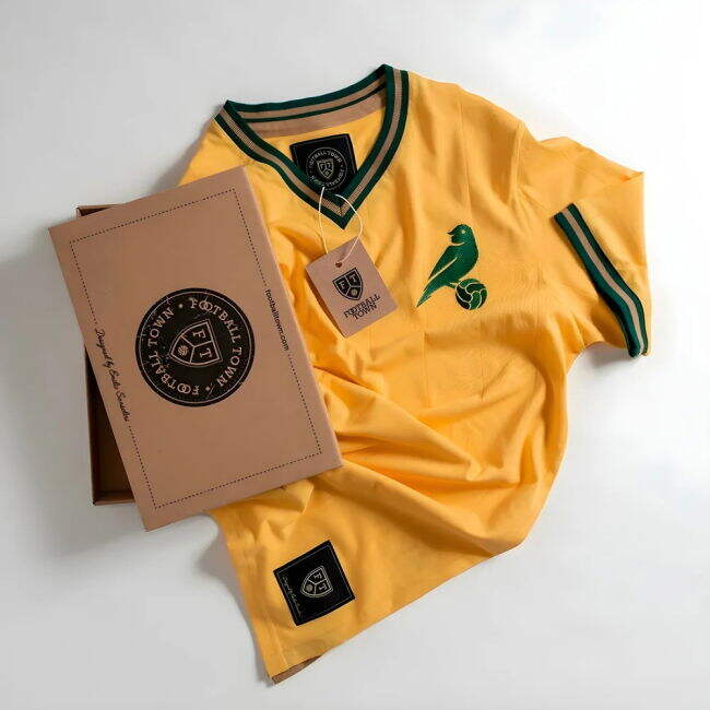 Vintage Brazil Canarinha Soccer Jersey