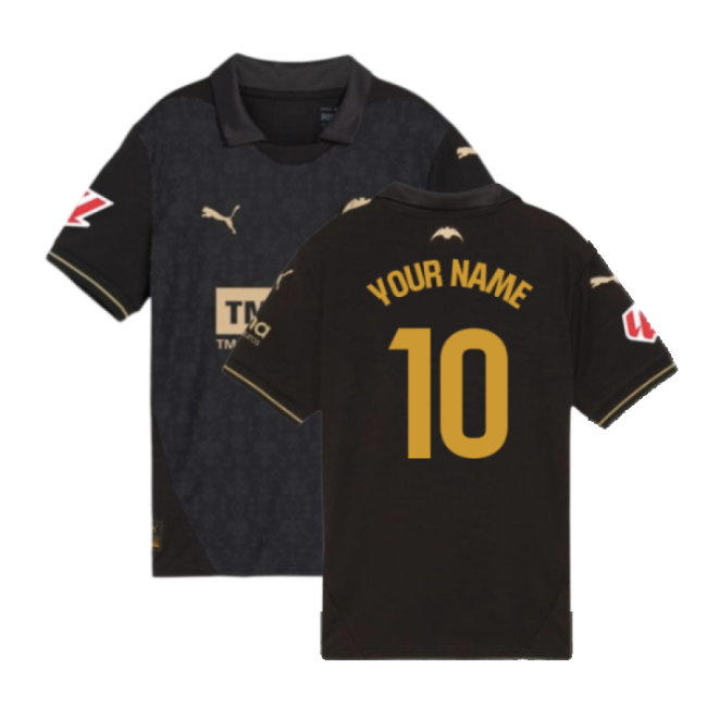 Genuine 2024-2025 Valencia Away Shirt (Kids) (Your Name)