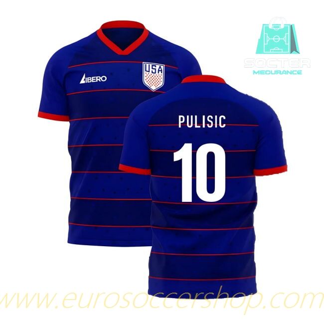 2025-26 Edition USA Away Shirt Authentic Concept Edition (PULISIC 10)