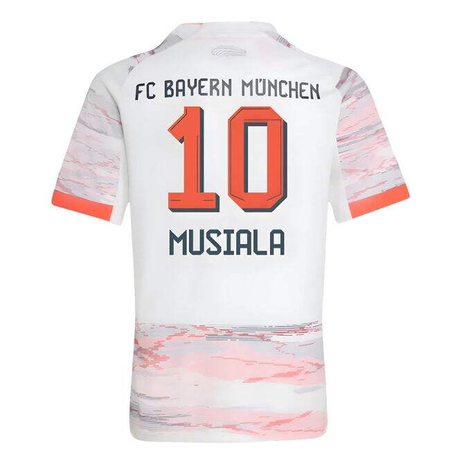 2025-2026 Bayern Munich Away Shirt (Kids) (Musiala 10)