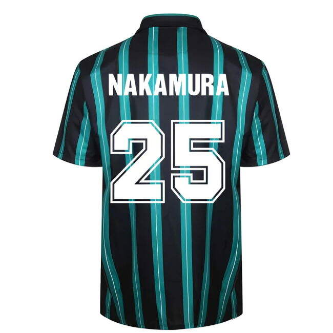 Green And White Hoops Nakamura #25 Superior Craftsmanship Committed...