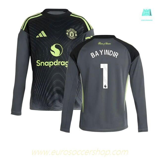 2025-2026 Man Utd Home Goalkeeper Shirt (Grey) - Kids (Bayindir 1)
