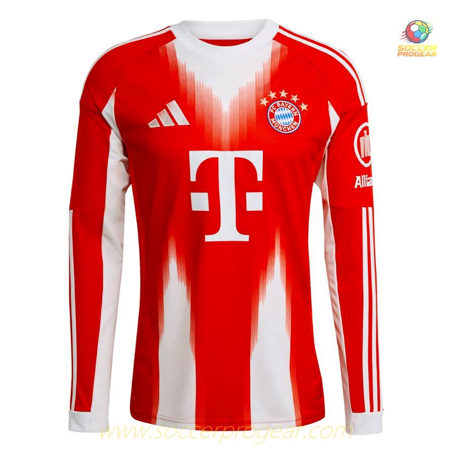 MAILLOT BAYERN MUNICH German Football League DOMICILE 2025-26 Edition MANCHES LONGUES