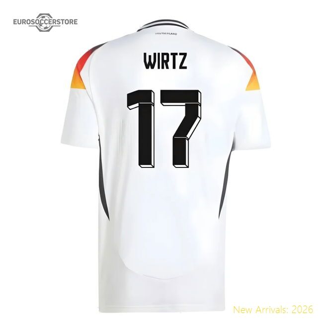 Germany 2024-2025 Home Shirt - Professional Climalite Ventilation