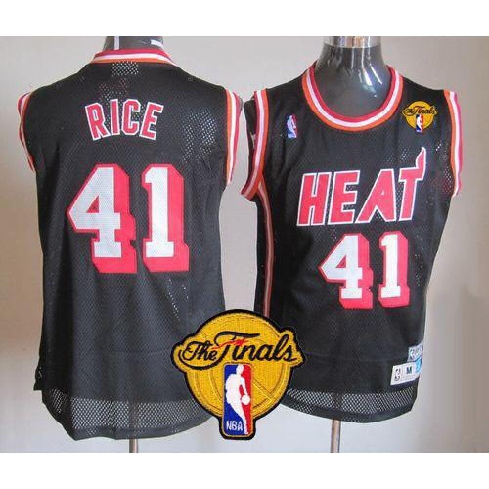 Game Day Authentic Men's Miami Heat #41 Glen Black Basketball Jersey