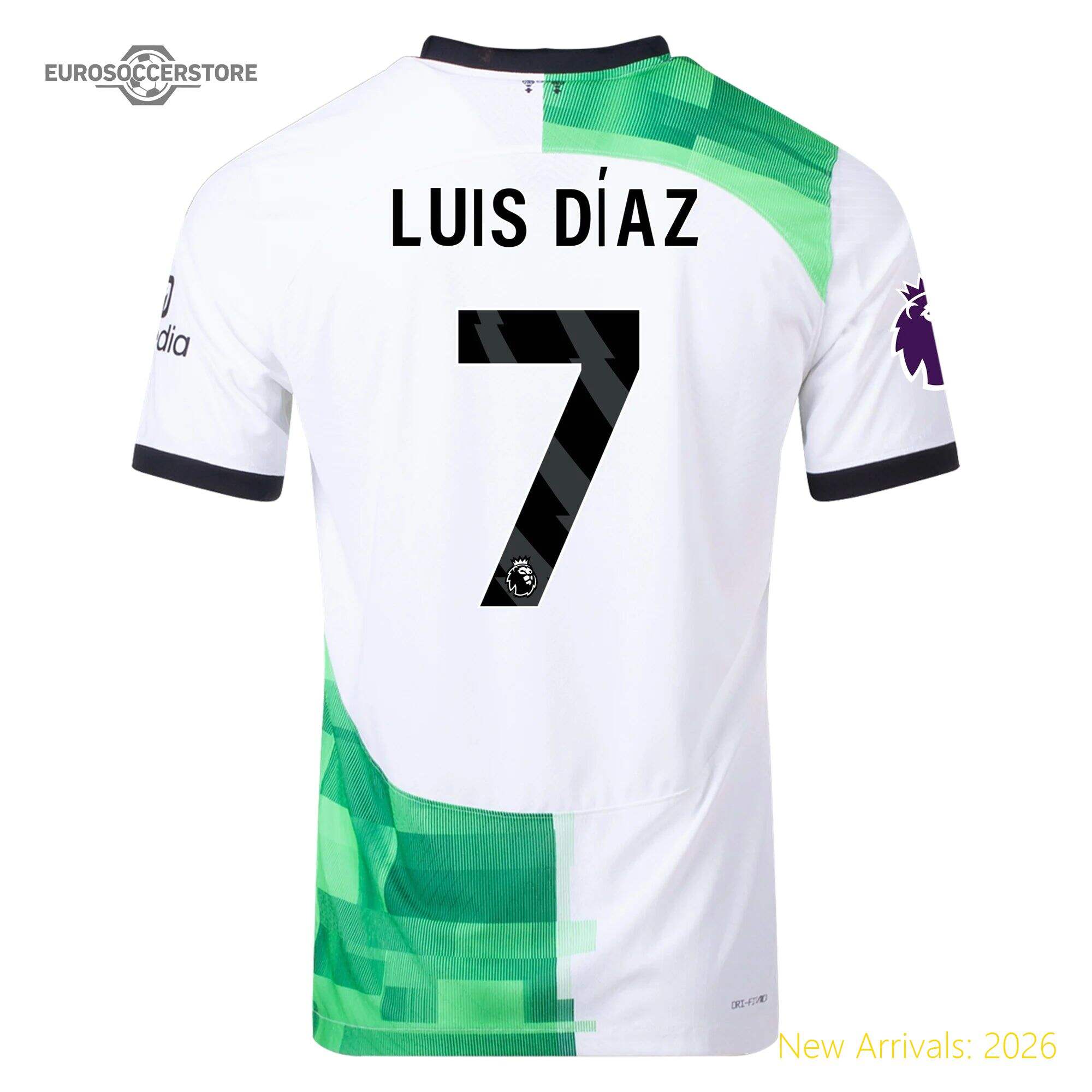 Men Liv Luis Diaz Liverpool Away Durable Away Jersey 2023