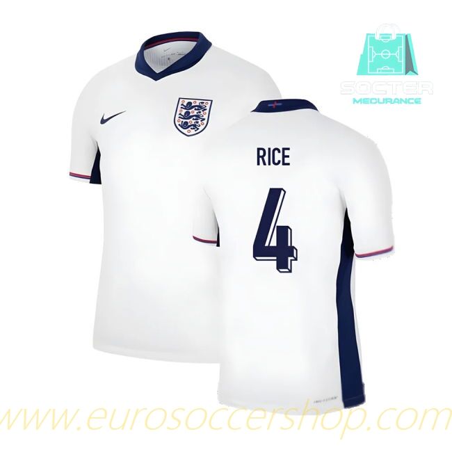 2024-25 Collection Three Lions Home Shirt (Rice 4)
