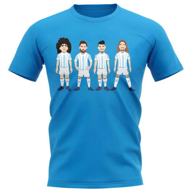 Official 2025-2026 Argentina CONMEBOL Home Uniform