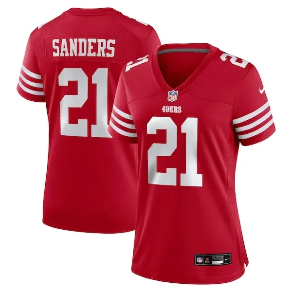 Pro-Level SF 49ers Game Jersey - Scarlet | NFL Fan Apparel | NFL Footb
