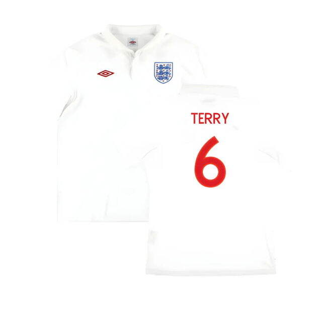 England 2010-12 Home Shirt ((Very Good) M) (TERRY 6)
