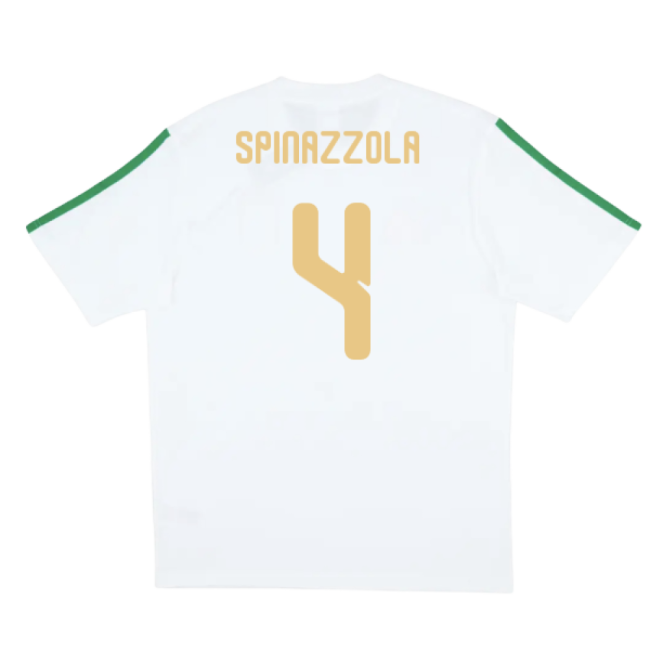 Discounted Italy 2026-2027 Italy DNA Tee (White) (Spinazzola 4)