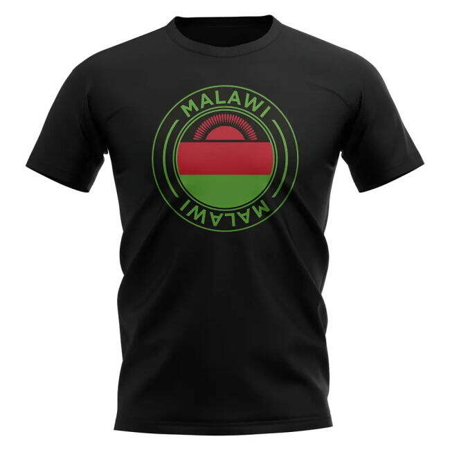 Championship Collector'S-Item Malawi Football Badge T-Shirt (Black)