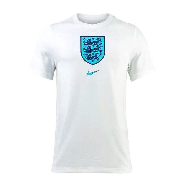 2022-2023 England Crest Tee (White) (Kane 9)