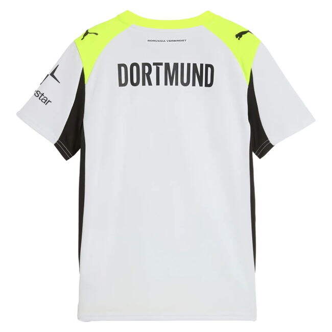 Borussia Dortmund Official 2025-2026 Away Soccer Jersey - Var3-2